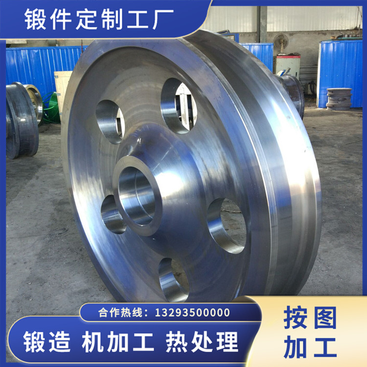 傾翻渣罐車輪鍛件