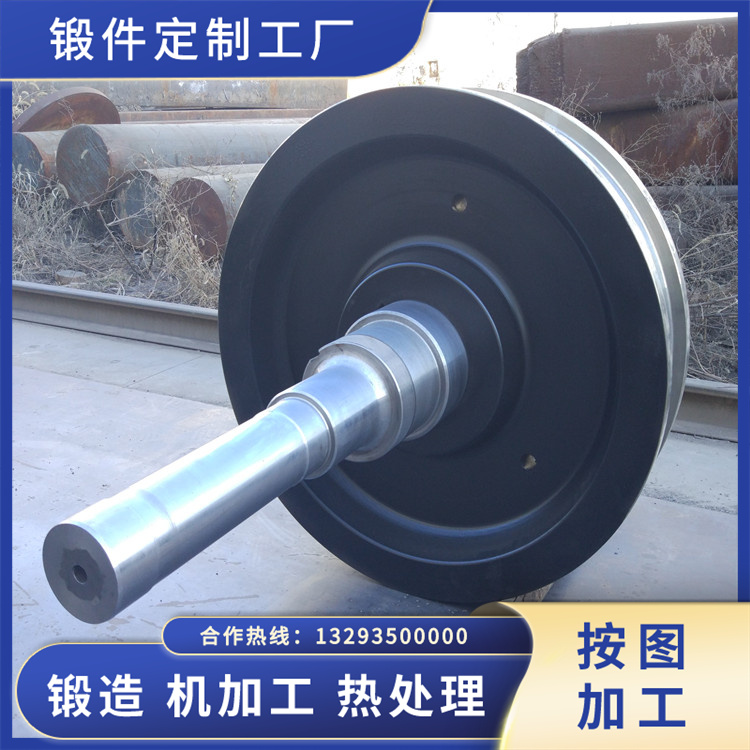 大型車輪組鍛件